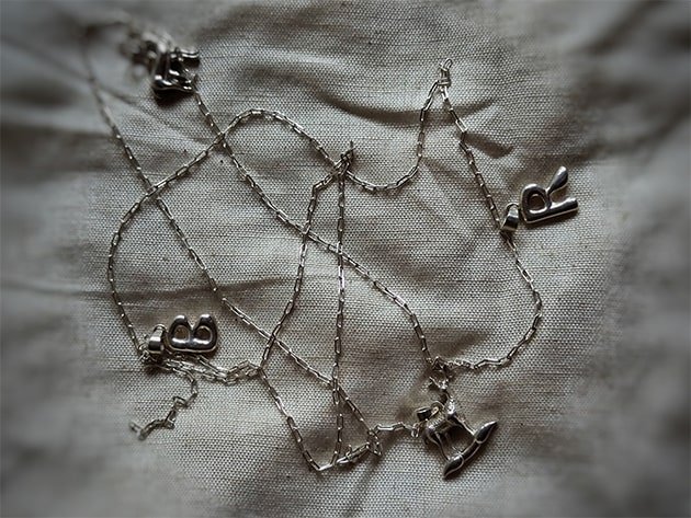 Bubbly Letter Pendant (Big Size) - Image 4